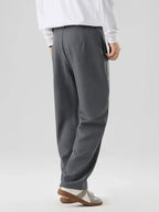 Jett - Men's Pleated Straight-Leg Trousers