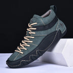 Julian - Men's Lace-Up High-Top Sneakers with Padded Ankle Support