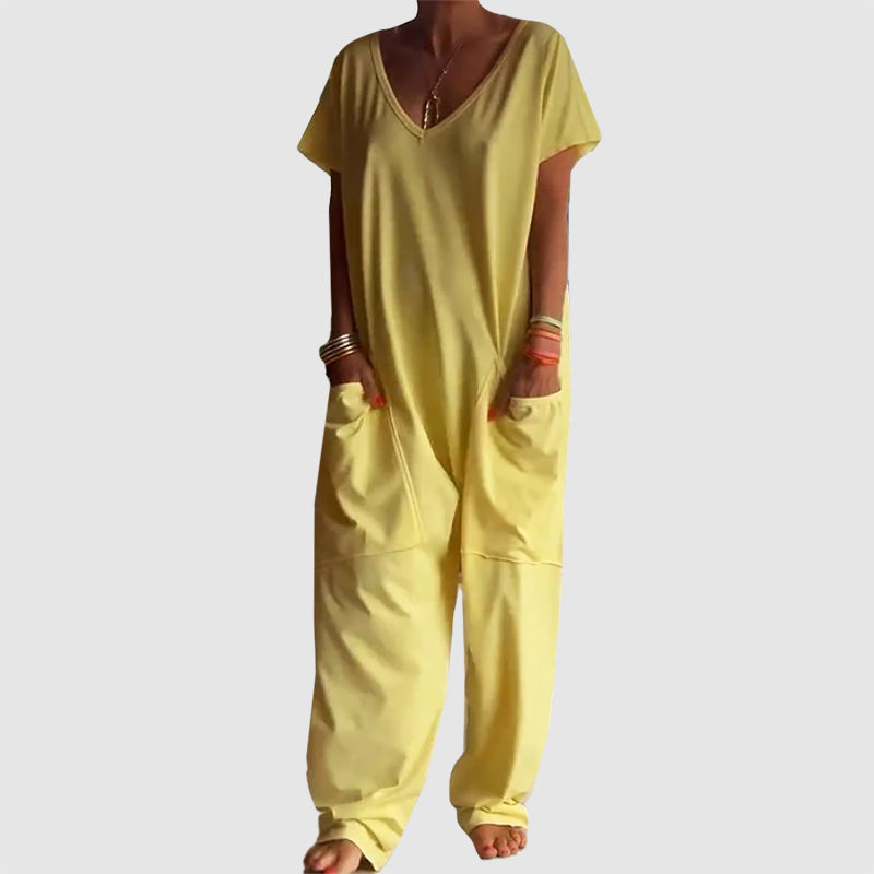 Kaia - Women’s Oversized Pocket Jumpsuit