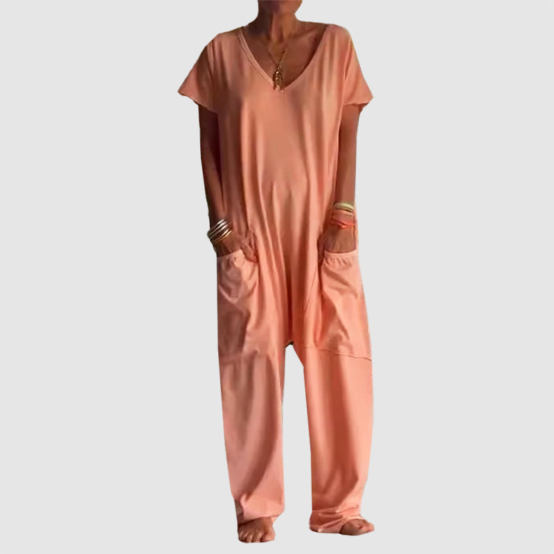 Kaia - Women’s Oversized Pocket Jumpsuit