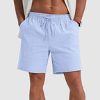 Kaiden - Men's Lightweight Linen Drawstring Shorts