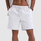 Kaiden - Men's Lightweight Linen Drawstring Shorts