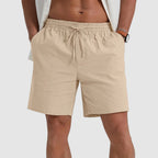 Kaiden - Men's Lightweight Linen Drawstring Shorts