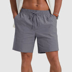 Kaiden - Men's Lightweight Linen Drawstring Shorts