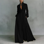 Kaylin - Women's Button-Front Maxi Dress