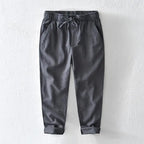 Landon - Men’s Classic Linen Blend Trousers