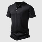 Leonard - Men’s Lightweight Short Sleeve Henley Shirt