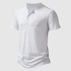 Leonard - Men’s Lightweight Short Sleeve Henley Shirt