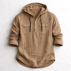 Caleb - Men’s Casual Long Sleeve Cotton Hoodie