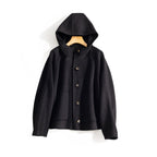 Lucille - Women's Hooded Button-Up Coat