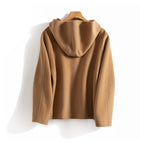 Lucille - Women's Hooded Button-Up Coat