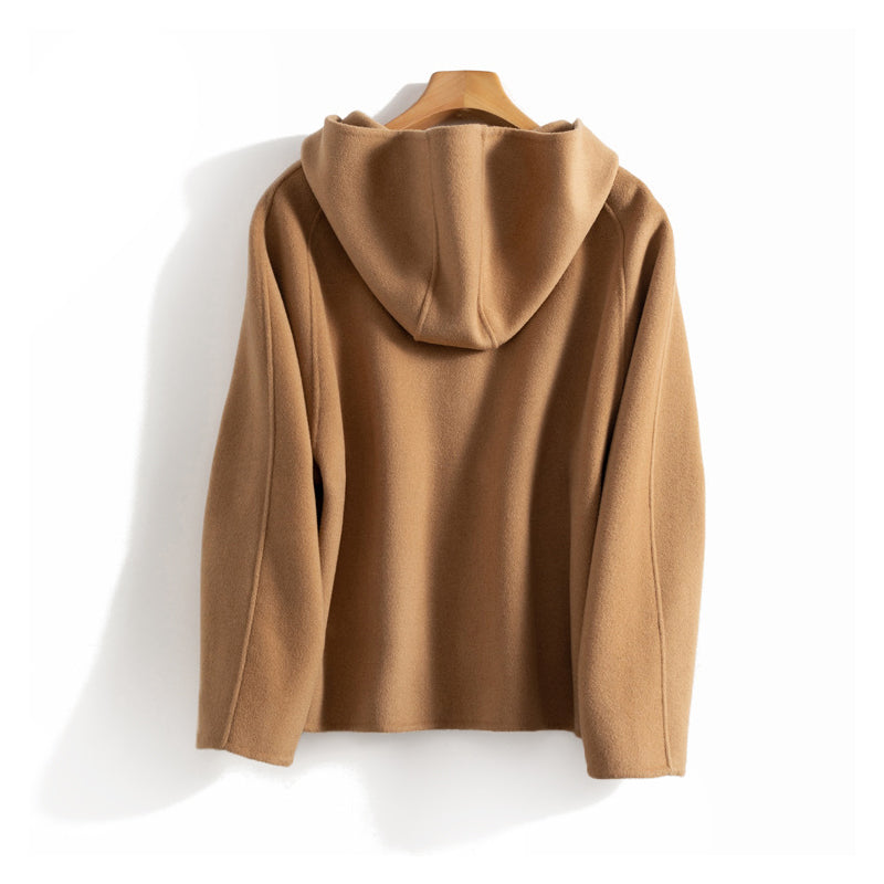 Lucille - Women's Hooded Button-Up Coat