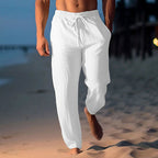 Luke - Men’s Lightweight Linen Lounge Pants