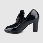 Madison - Women’s Bow Detail Block Heel Shoes