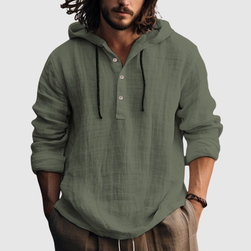 Marcus - Men’s Beach Style Casual Hooded Top