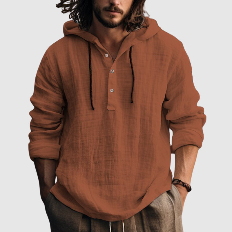 Marcus - Men’s Beach Style Casual Hooded Top