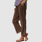 Megan - Women’s Versatile Wide-Leg Linen Pants