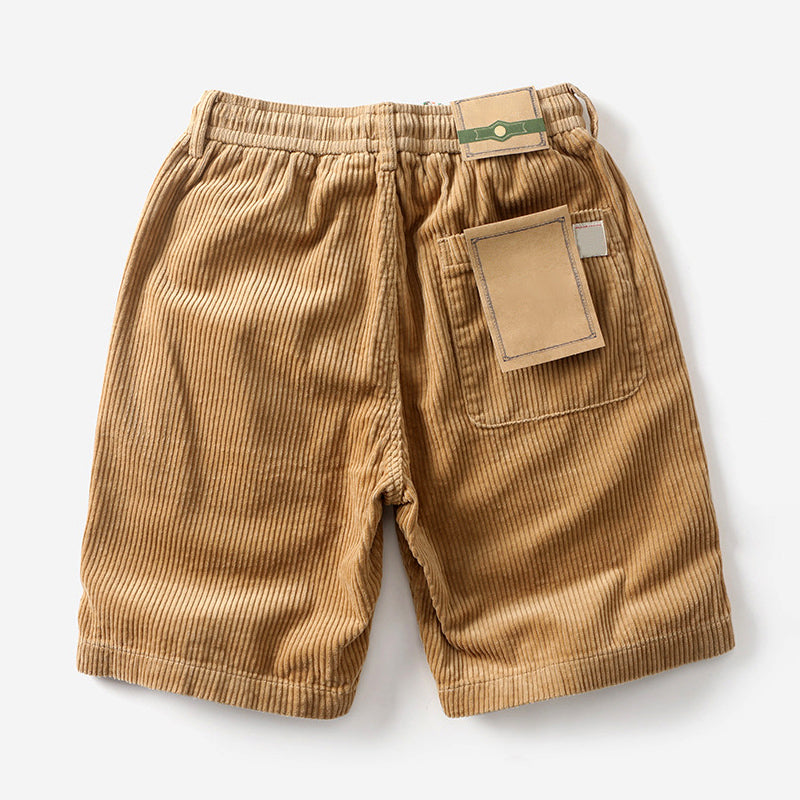 Nathan - Men’s Vintage Vibe Corduroy Shorts