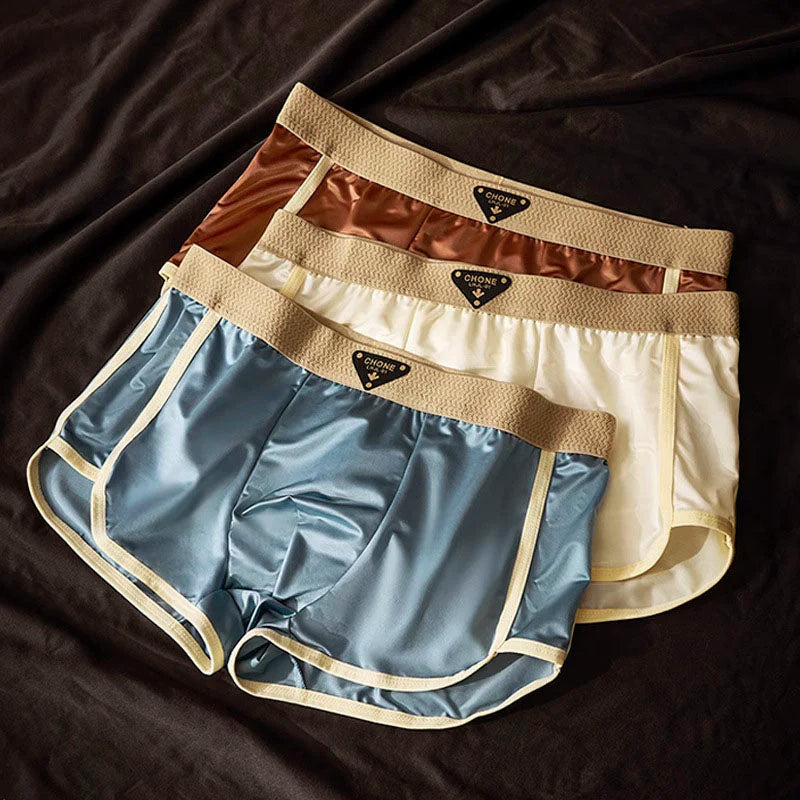 Nicholas - Men's Satin Boxer Briefs