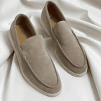 Oliver - Men’s Suede Slip On Minimal Classic Loafers