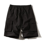 Owen - Men’s Casual Elastic Waist Cargo Shorts
