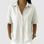 Paige - Lightweight Short Sleeve V-Neck Top
