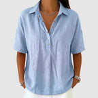 Paige - Lightweight Short Sleeve V-Neck Top