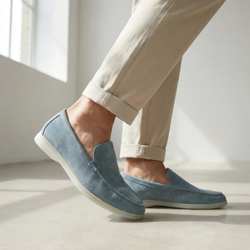 Preston - Men’s Suede Slip-On Casual Loafers