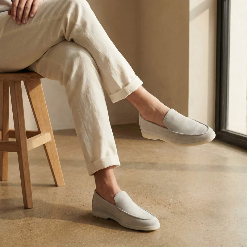 Preston - Men’s Suede Slip-On Casual Loafers