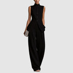 Reese - Women’s Linen-Look Tailored Co-Ord Set