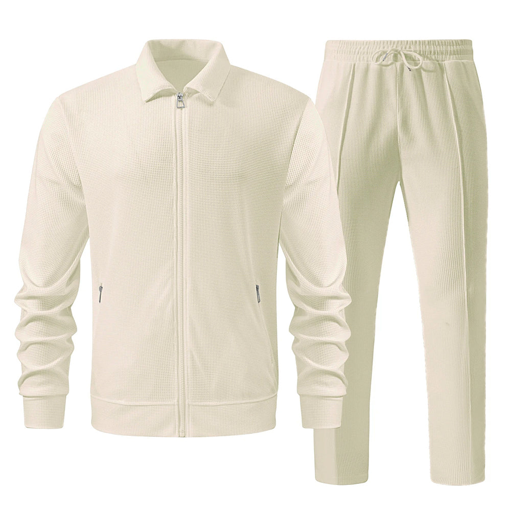 Roman - Men’s Casual Ribbed Leisure Set
