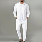 Roman - Men’s Casual Ribbed Leisure Set