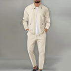 Roman - Men’s Casual Ribbed Leisure Set