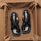 Sadie - Women’s Open Toe Cross Strap Sandals