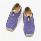 Samuel  - Men's Suede Loafers with Drawstring Tie