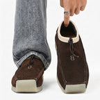 Samuel  - Men's Suede Loafers with Drawstring Tie