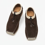 Samuel  - Men's Suede Loafers with Drawstring Tie