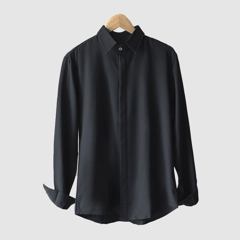 Stanley - Men’s Elegant Smooth Finish Long Sleeve Shirt
