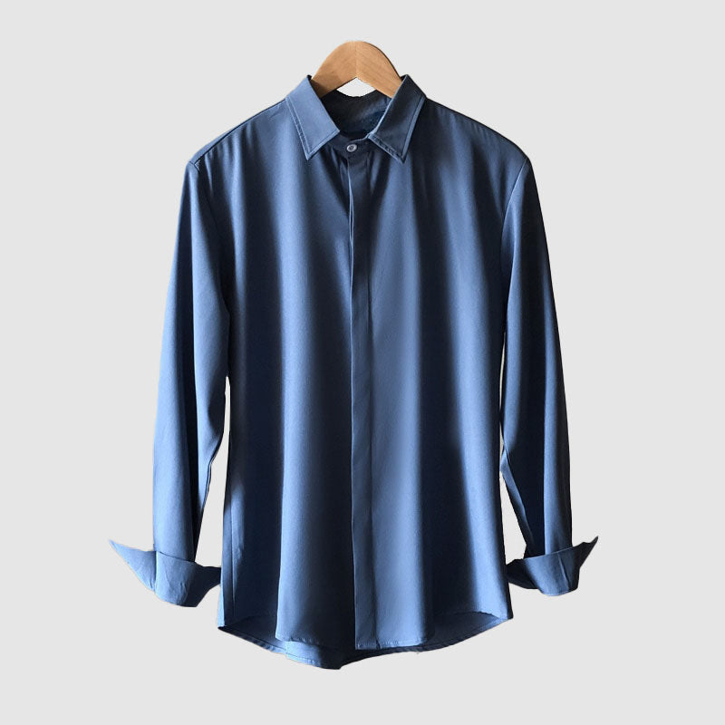 Stanley - Men’s Elegant Smooth Finish Long Sleeve Shirt