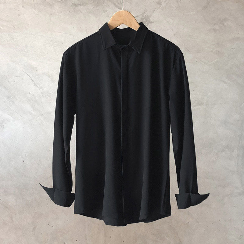 Stanley - Men’s Elegant Smooth Finish Long Sleeve Shirt