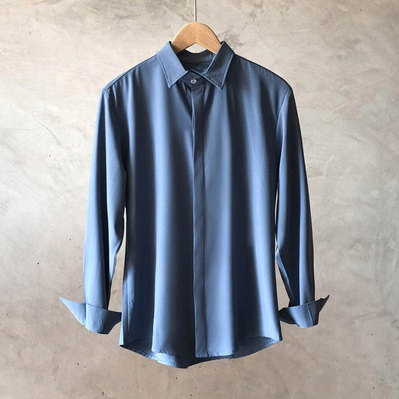 Stanley - Men’s Elegant Smooth Finish Long Sleeve Shirt