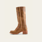 Thelma - Women's Knee-High Block Heel Side Zip Boots