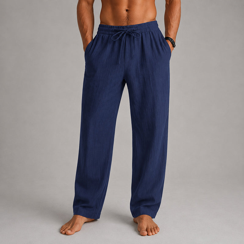 Tobias - Men's Lightweight Linen Drawstring Pants