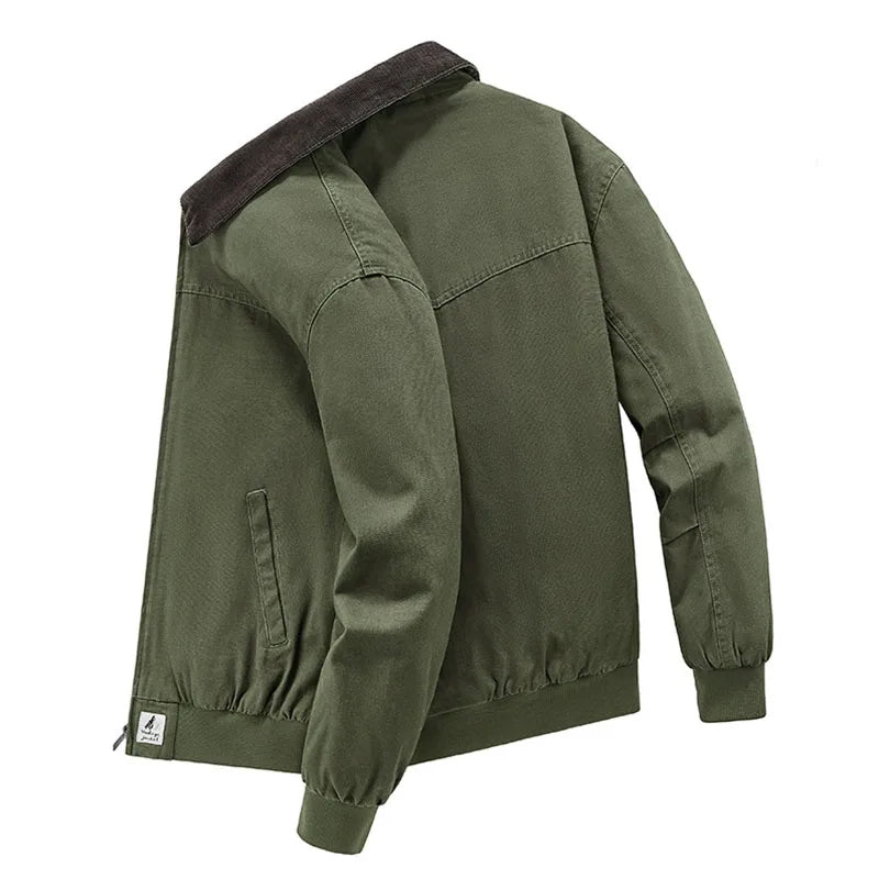 Tobias - Men's Quilted Lined Harrington Jacket