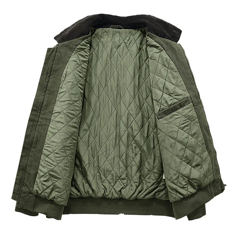 Tobias - Men's Quilted Lined Harrington Jacket