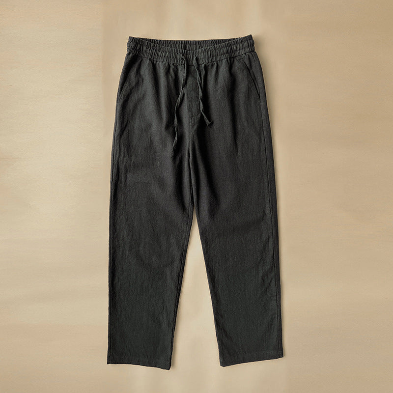 Tristan - Men's Casual Linen Drawstring Pants