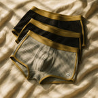 Turner - Men's Ribbed Contrast Trim Boxer Shorts Set
