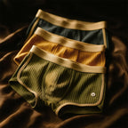 Turner - Men's Ribbed Contrast Trim Boxer Shorts Set