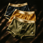 Turner - Men's Ribbed Contrast Trim Boxer Shorts Set