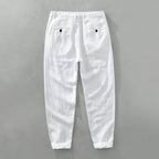 Victor - Men’s Breathable Straight Leg Linen Pants